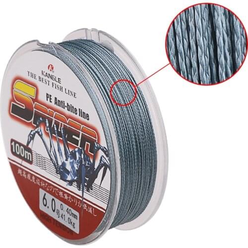 Multifilament PE Fishing Line 4 Braided 100M Superpower Extreme Braided Fishing Line PE Material Linha Multifilamento Para Pesca