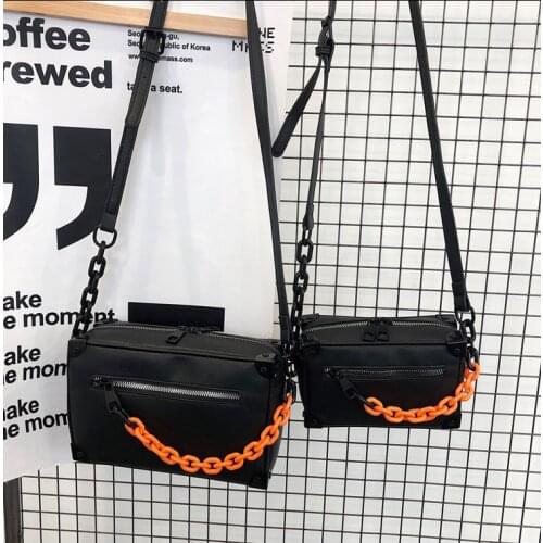 Luxury Desinger Square Shoulder Bag Mini Soft Trunk Bags For Couples Fashion Unisex Chain Small Handbag Mens Purse sac homme