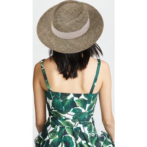 Grass Straw Hat Sunhat Women Summer Panama Hat Ladies Outdoor Sunshine Protection Sun Hats