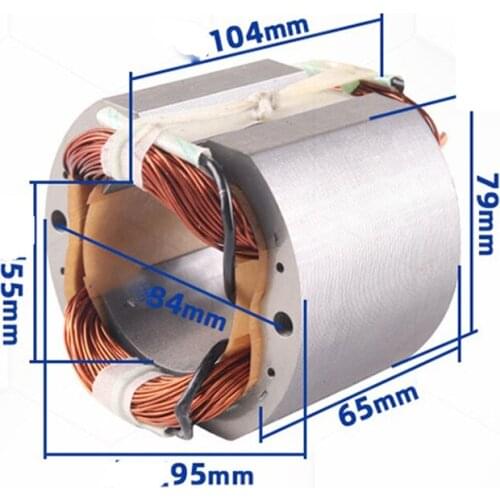 Stator High Quality Coil Stator Replacement Accessory for LG355 Ritian 350 FF02-355 Cutting Machine