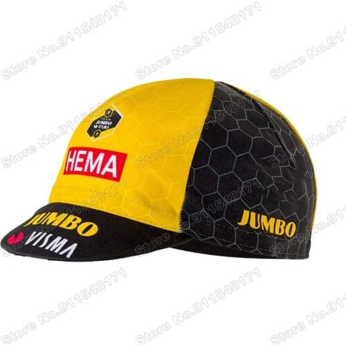 2021 Cycling Caps Jumbo Visma Summer lightweight Bike Headwear MTB Road Bicycle Cycle Cap Hats Casquette Cyclisme Gorra Ciclismo