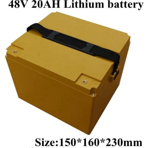 48v 20Ah Lithium Ion Battery Pack 54.6v Charger Li-ion 48v for Electric Bicycle 48v 500w 1000w Motor Electric Bike