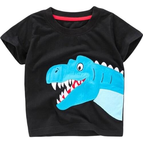 Bambino New Year 2021Tshirt for Boys Cartoon Summer Children Tops 2-7Years Little Kids Clothing Baby Costume Pure Cotton Shirt