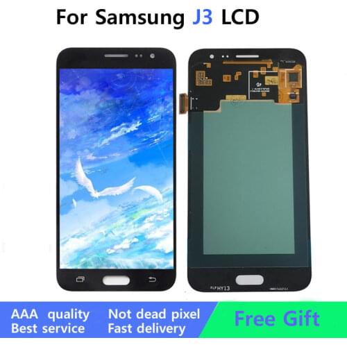 Coreprime 100% Tested Working AMOLED LCD Display Touch Screen Assembly For Samsung Galaxy J3 J300 2015+Tools J320 J3 2016 LCD