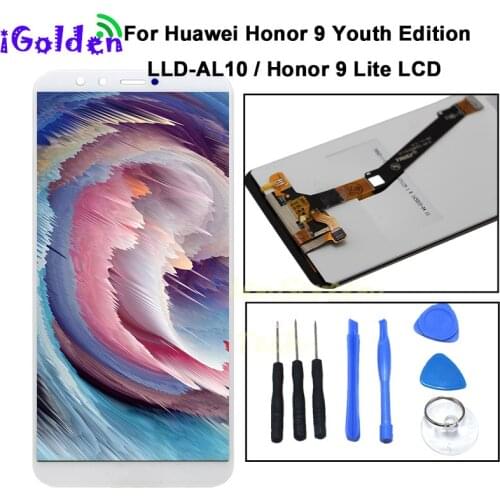 For Huawei Honor 9 lite lcd Display for Huawei Honor 9 Youth Edtion Touch screen Digitizer Assembly Frame with Free Tools