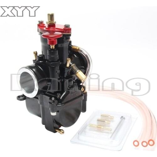 Motorcycle 24mm Universal Black For Mikuni Maikuni PWK Carburetor Scooters ATV With Power Jet Dirt Bike