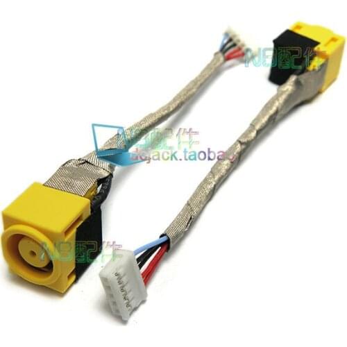 New DC Power Jack Harness Cable For IBM Lenovo Thinkpad X220 X220I X230 X230I L530 04W1680 Charging Port Socket Connector