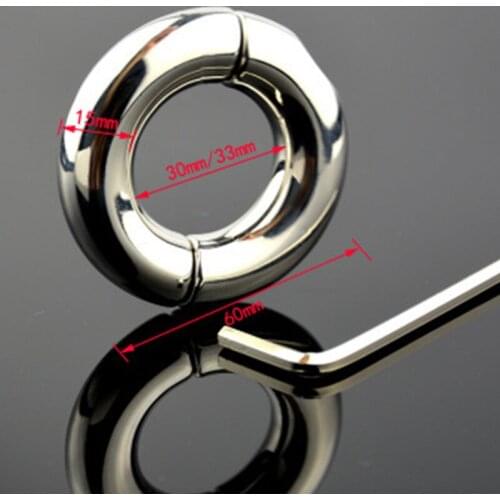 Heavy Penis Ring Cock Rings Ejaculation Delay Sex Toys For Men 18+ Cockring Stainless Steel Adult Games Erotic Products Sex Shop