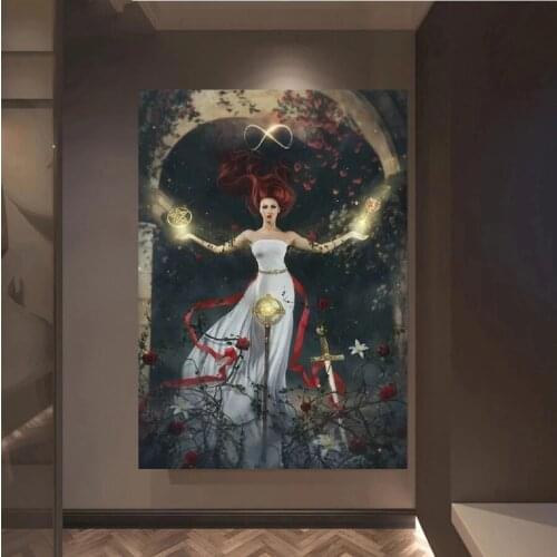 Magic Beauty Scenery Diamond Painting 5d Full Square Round Drill Diamond Embroidery Handmade Cross Stitch Kits Fantasy art A2174