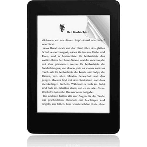 High Clear Glossy Screen Protector Film for Amazon New Kindle paperwhite 4 2018 Generation Screen