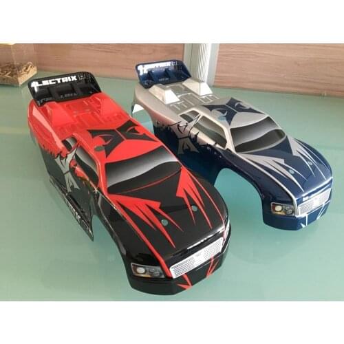 1/10 1/12 off road truck moonster blue red painted body for HPI kyosho HPI HSP