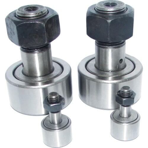 10Pcs free shipping CF KR Cam Follower Needle Roller Bearing CF3 CF4 CF5 CF6 CF8 CF10 CF10-1 CF12 CF12-1 Wheel And Pin Bearing