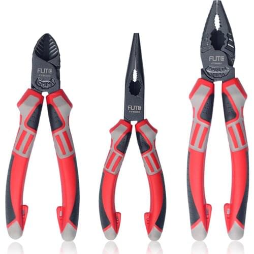 6 inch / 8 inch Heavy Duty Classic All Round Set New Steel Pliers Wrench Hand Tool Pliers Multi Functionnal Long Diagonal Nose