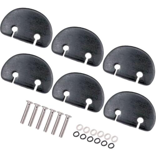 6Pcs Classical Guitar Tuning Peg Tuners Machine Heads Buttons Knobs Handle Tip Cap Musical Instrument Part