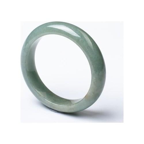 Zheru jewelry natural Burmese jade 54-64mm bracelet, elegant princess jewelry, best gift for mother and girlfriend