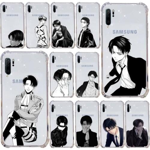 Attack On Titan Anime Phone Case Transparent for Samsung s9 s10 s20 Huawei honor P20 P30 P40 xiaomi note mi 8 9 pro lite plus
