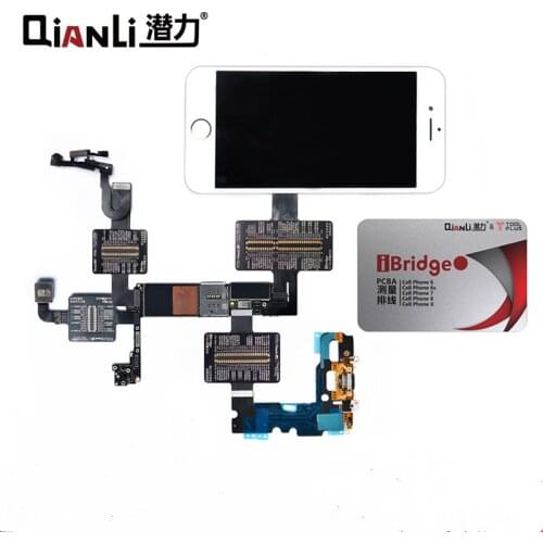 QIANLI TOOLPLUS IBRIDGE PCBA TESTING CABLE FOR FRONT CAMERA/REAR CAMERA/DOCK CONNECTOR/TOUCH for iphone 6 6g 6s 6sp 7 7p X