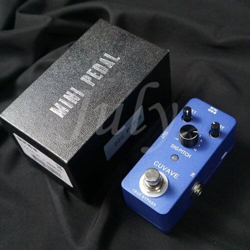 CUVAVE octave transposing effect unit DIG PITCH electric guitar monoblock rising and falling 8 degree bass simulation effect