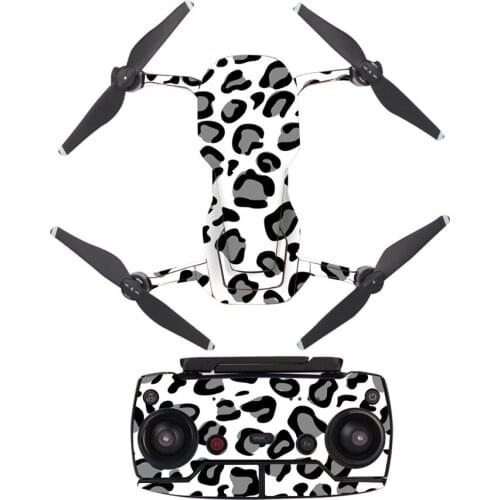 Leopard Style Decal Skin Sticker For DJI Mavic Air Drone + Remote Controller + 3 Batteries Protection Film Cover A0084