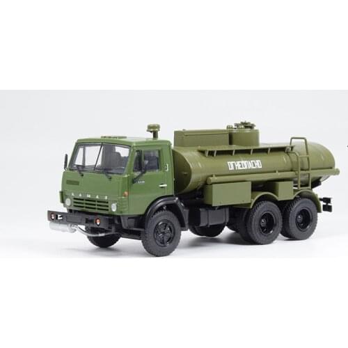 1:43 Scale Diecast Alloy Car Miniature Military Tank Gasoline Truck AC-9 Static Simulated Vehicle Model Collection Gift