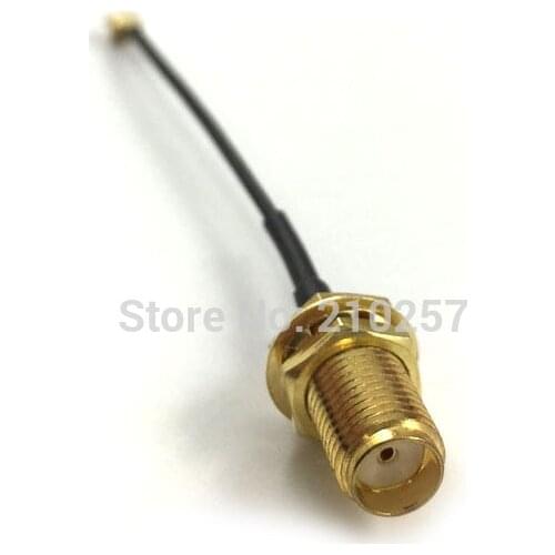 5pcs Mini Pci Ipx U.FL to Sma Female Connector Antenna RF 1.13 Wifi Pigtail Extension Cable Ipex to SMA Jack