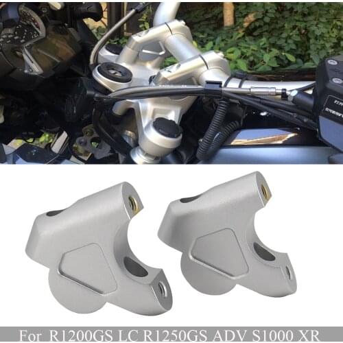 Riser handlebar lifting clamp GS 1200 1250GS LC Adventure S1000 XR handlebar heightening code For BMW R1200GS R1250GS LC ADV