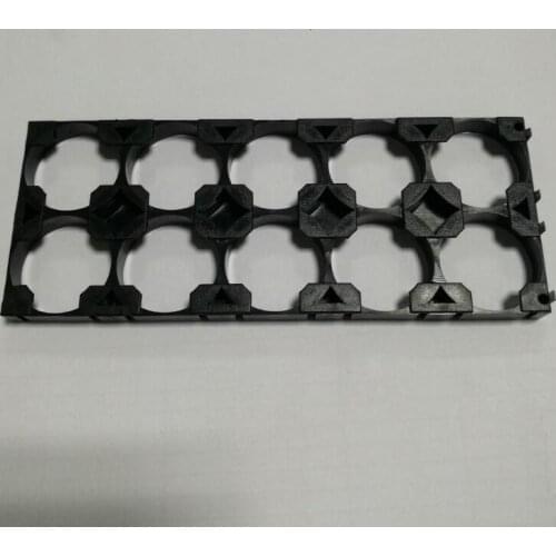 15pcs/lot MasterFire 2*5 26650 Batteries Spacer Radiating Holder Bracket Black Plastic Battery Storage Box Holder Brackets