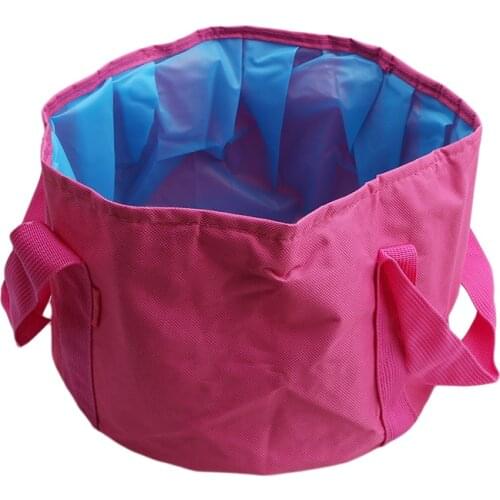 Collapsible Portable Travel Foldable Folding Camping Washbasin Basin Bucket Bowl Sink Washing Bag Water Bucket Home Tool