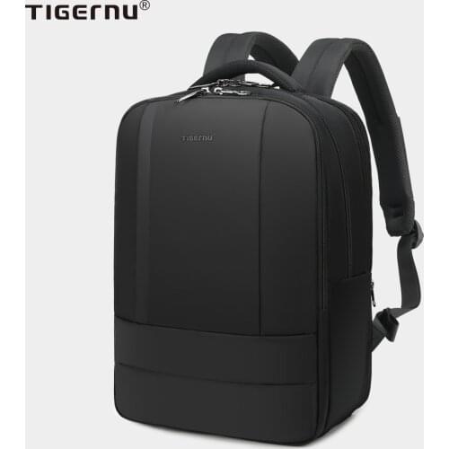 Tigernu Business High Quality Waterproof Laptop Backpack Men Fit 15.6 Inch Laptop Large Capacity Travel Backpack Male School Bag