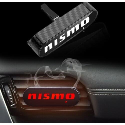 1pcs Car Interior Decoration Air Vent Outlet Fragrance Lamp for Nissan Nismo Tiida Teana Skyline X-Trail Qashqai Car Accessories