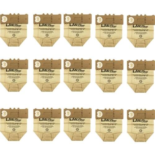 15 pieces / batch bag VORWERK Kobold VK130 VK131 FP130 FP131 KOBOLD130 KOBOLD131 vacuum cleaner dust collector paper bag