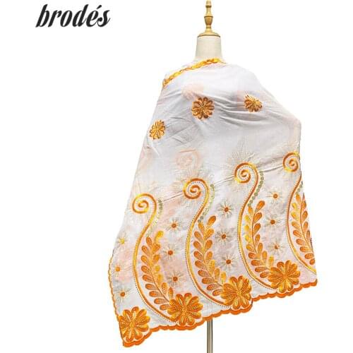 2021 Africa Fashion Women 100% Cotton Scarf Muslim Women Hijab Scarfs Big Size Cotton Scarf for Shawls Pray Shawls Turban BX-055