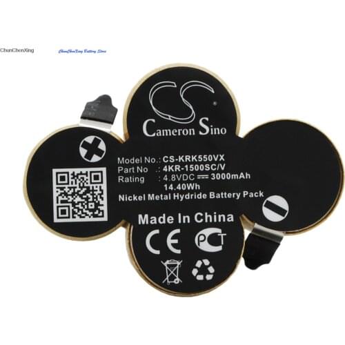 Cameron Sino 3000mAh Battery 4KR-1500SC/V for Karcher Broom K55, K55