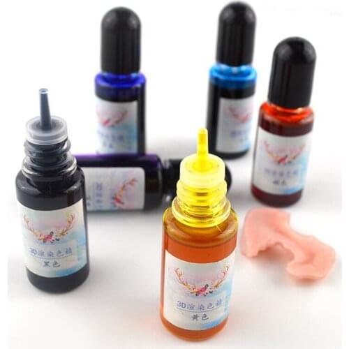 JF062 DIY Epoxi UV Resin Color Pigment Concentrated Colour Liquid For Epoxy Resin Crafts Candle Handicrafts Dye Art Ink