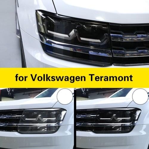 For Volkswagen Teramont 2019 Accessories Headlight Film Car Light Protection Film Lamp Hoods Invisible Car Sticker Transparent