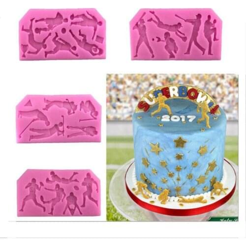 Aouke Ball players Molds, Bohemian Drop Resin Earring Mold, Fashion Jewelry Resin Silicone Molds for Women Girls
