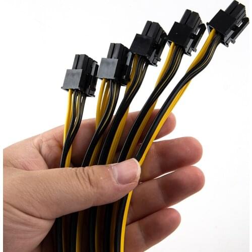 S7 S9 to 5X PCI-E PCIe 6Pin GPU Graphics Card Splitter Power Cable BTC Miner S11 T9+X10 L3+A3 A841 M3 P3P3