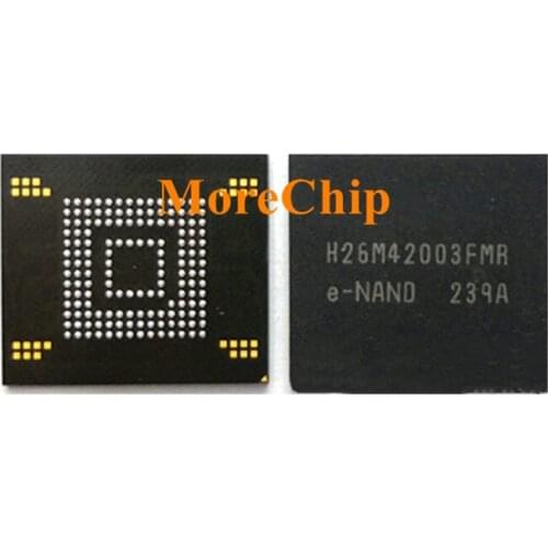 H26M42003FMR eMMC 8GB NAND Flash Memory IC Chip BGA153 Soldered Ball Used 100% Tested Good 3pcs/lot