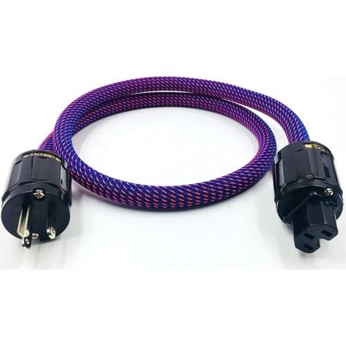 Hifi Audio FURUTECH FP-314Ag Power Cable line Power Cord with Oyaide P-320E Schuko US Plug AC cable