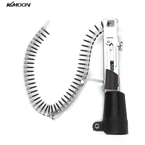 KKMOON Automatic Screwdriver Tape Chain Nail Gun Adapter Power Drill Attachment With Screws for Nail Gun Electric Drill