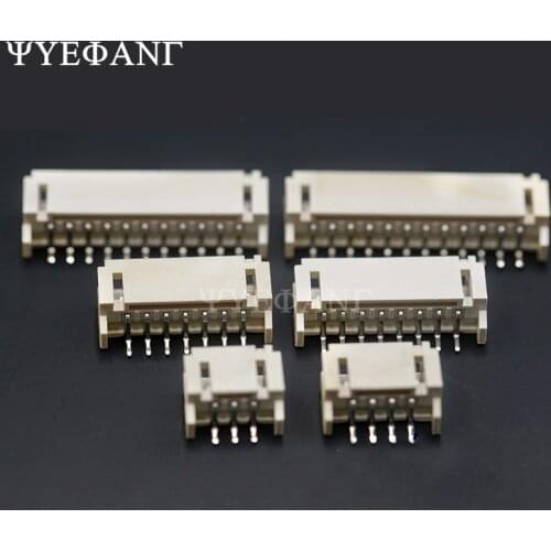10PCS PH2.0 2.0mm Patch Horizontal SMD Socket Plug Wire Connectors 2/3/4/5/6/7/8P Pin Header JST TJC Connector Male