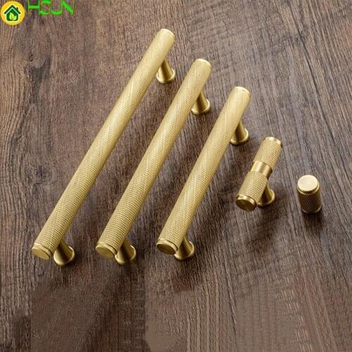 Copper Furniture Handle Drawer Knobs Kitchen Handles Cabinet Knobs and Handles Gold Cupboard Handles Pulls