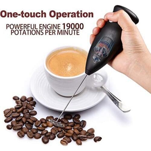 Mini Handheld Electric Coffee Mixer Frother Automatic Milk Beverage Foamer Cream Whisk Cooking Stirrer Matcha Egg Beater