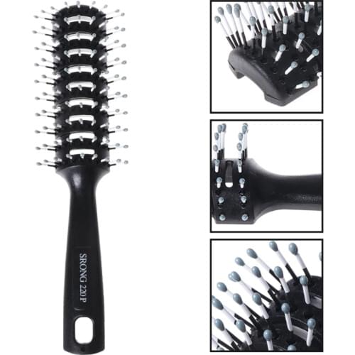 Fashion Men Hair Brush Plastic Antistatic Comb Barber Dressing Salon Styling New