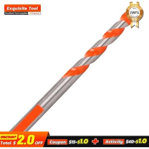 1pcs 6/8/10/12mm Alloy Ceramic Wall Drill Bit Set Anti-skid Triangle Shank Hole Opener For Tile Glass Brick Woodworking Center