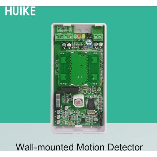 Indoor Use Wall Mounted Infrared Detector PIR Motion Sensor Intruder Alarm Normally Close or Normally Open Signal Output