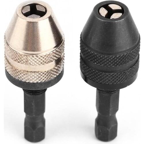 1/4" Keyless Chuck Adapter,Hex Chuck Adapter , Chuck Quick Change Adapter, Hex Shank Adapter Converter