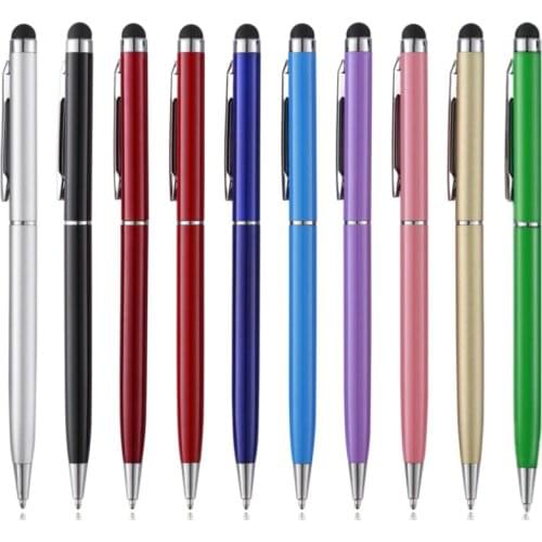Spot touch screen advertising gift hotel metal ballpoint pen simple touch screen ballpoint pen