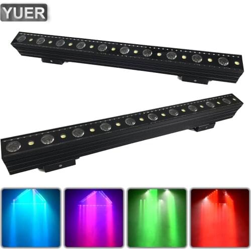 RGB 3IN1 Strobe Dyeing Beam Effect Wall Washer Light DMX512 For DJ Disco Party Dance Floor Music Festival Bar Club Restaurant