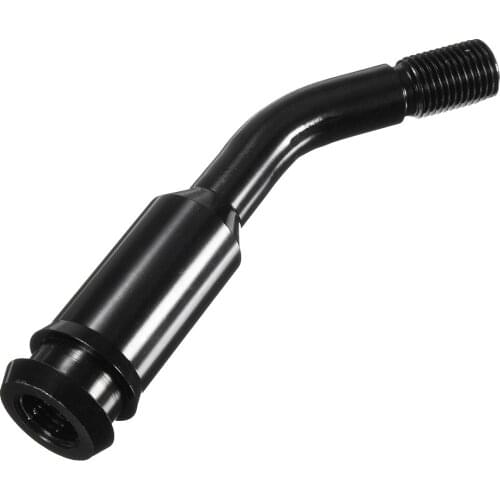 Shifter Stick Lever Bend Extension Car Gear Aluminum Black for VW T4 1990-2003